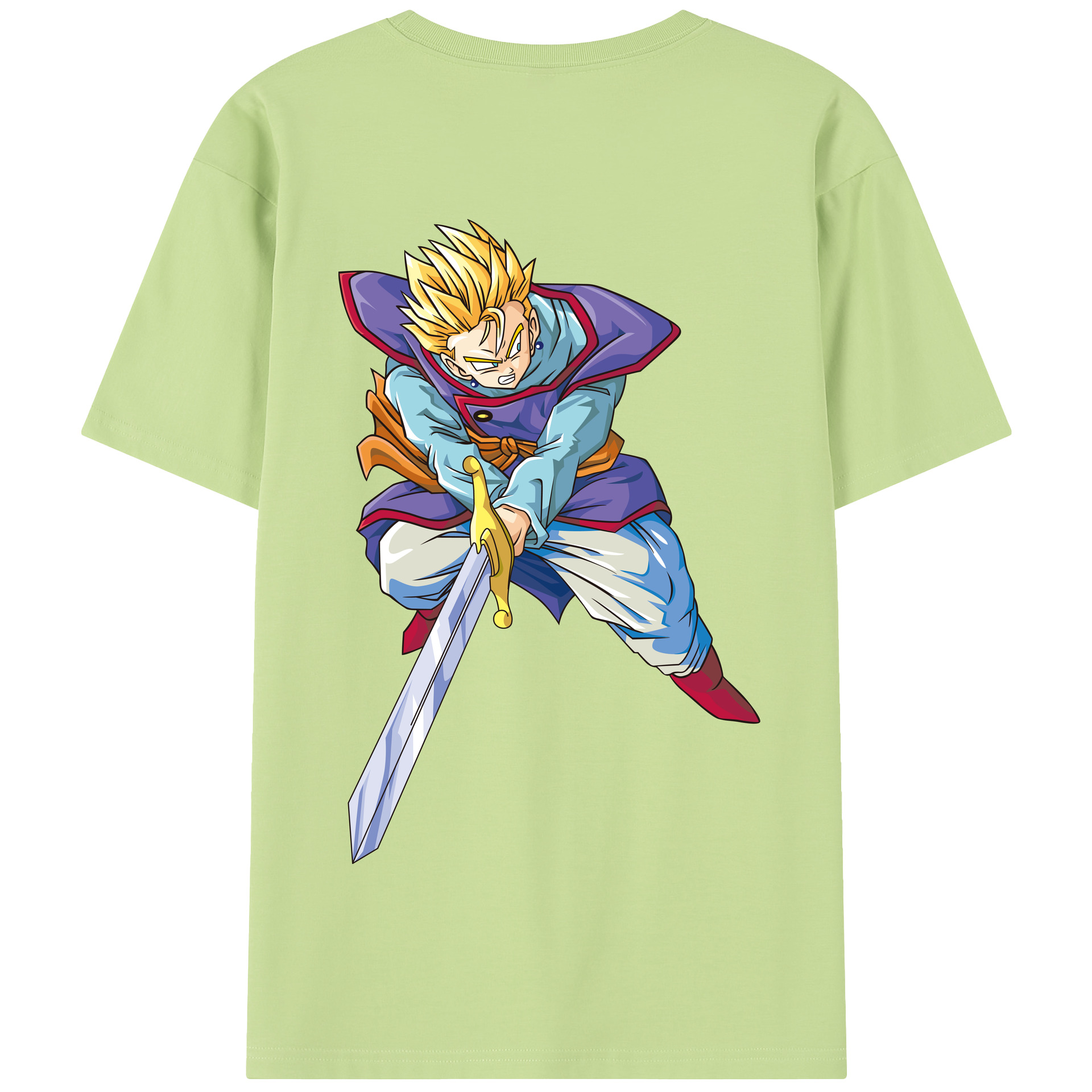 （画像用） ドラゴンボール DRAGON BALL 綿100％半袖Tシャツ（背面プリント）